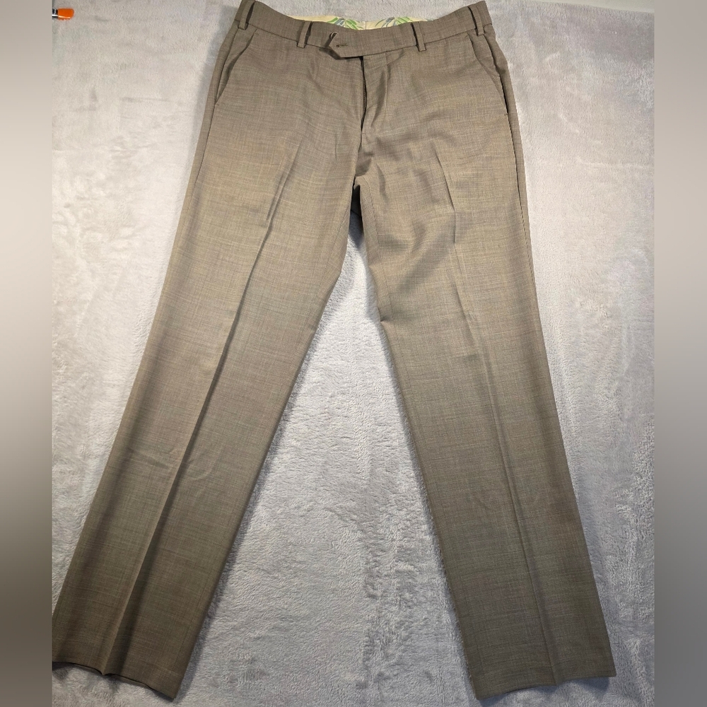 Tommy Bahama Cream and Tan Pants